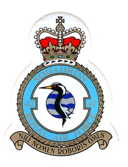 47 SQN CREST STICKER