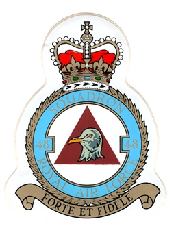 48 SQN CREST STICKER