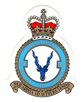 60 SQN CREST STICKER