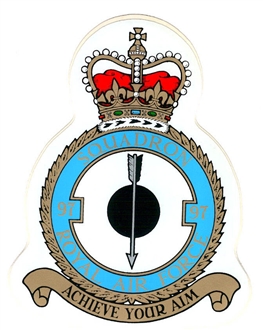 97 SQN CREST STICKER