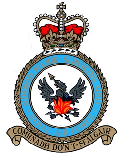 NIMROD MAJOR SERVICING UNIT CREST STICKER