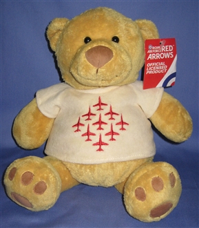 RED ARROWS DIAMOND 9 TEDDY BEAR