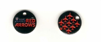 RED ARROWS DIAMOND NINE TROLLEY COIN