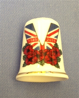 VE DAY THIMBLE