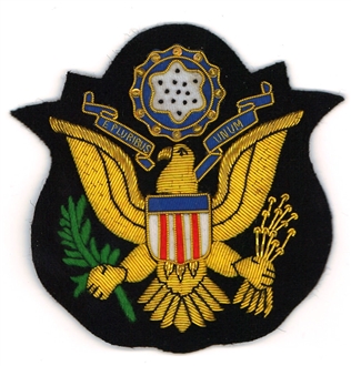 USAF WW2 GOLD WIRE BADGE
