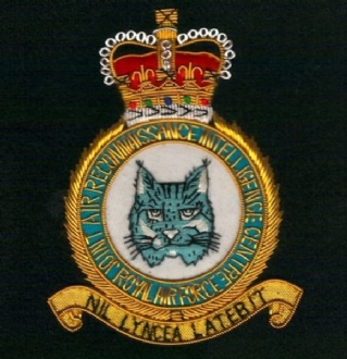 JARIC CREST GOLD WIRE BADGE